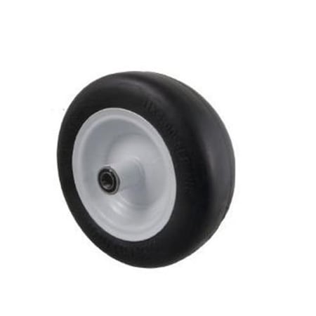 Piazza 11x4.00-5 in. Flat-Free Lawn Mower Tire with Smooth Tread PI14849